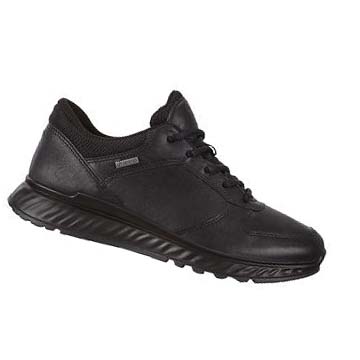 Women's Ecco Exostride Low Gtx Sneakers Black | Canada 220QMA